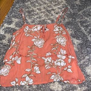 flowy coral tank